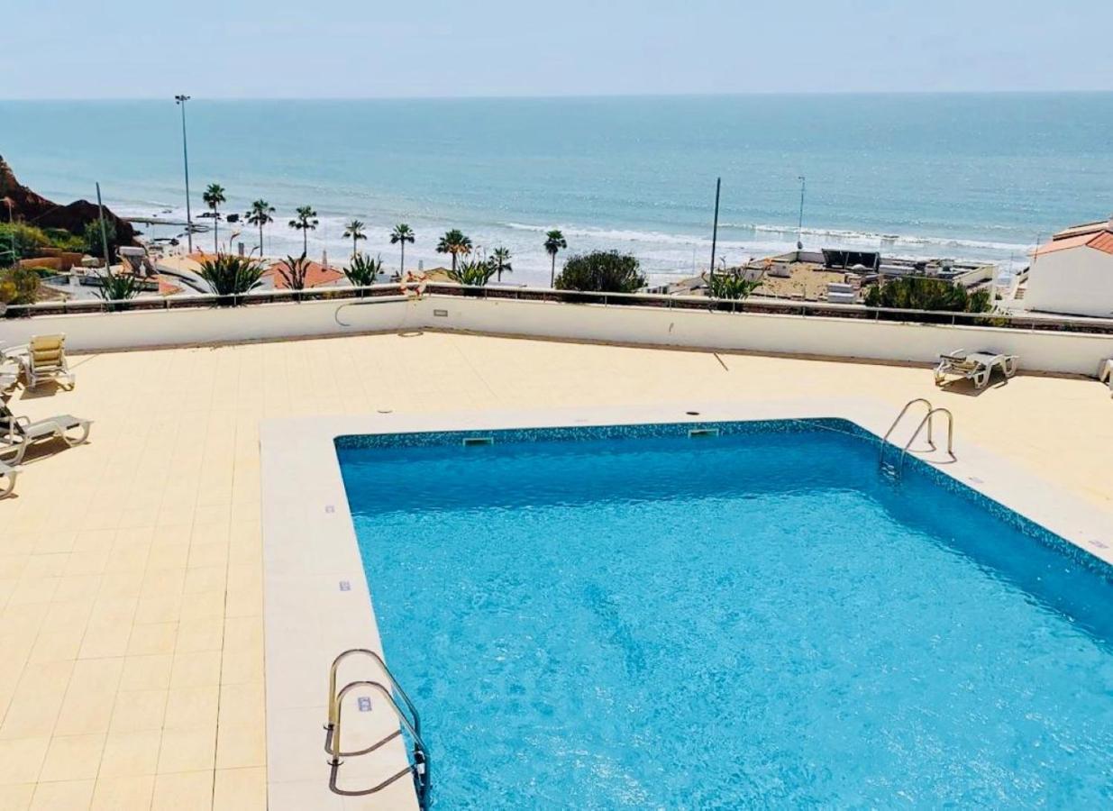On The Beach Stunning Apartment Albufeira Olhos De Agua Exterior photo