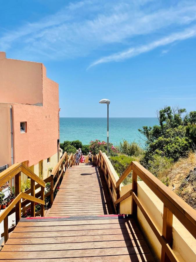 On The Beach Stunning Apartment Albufeira Olhos De Agua Exterior photo