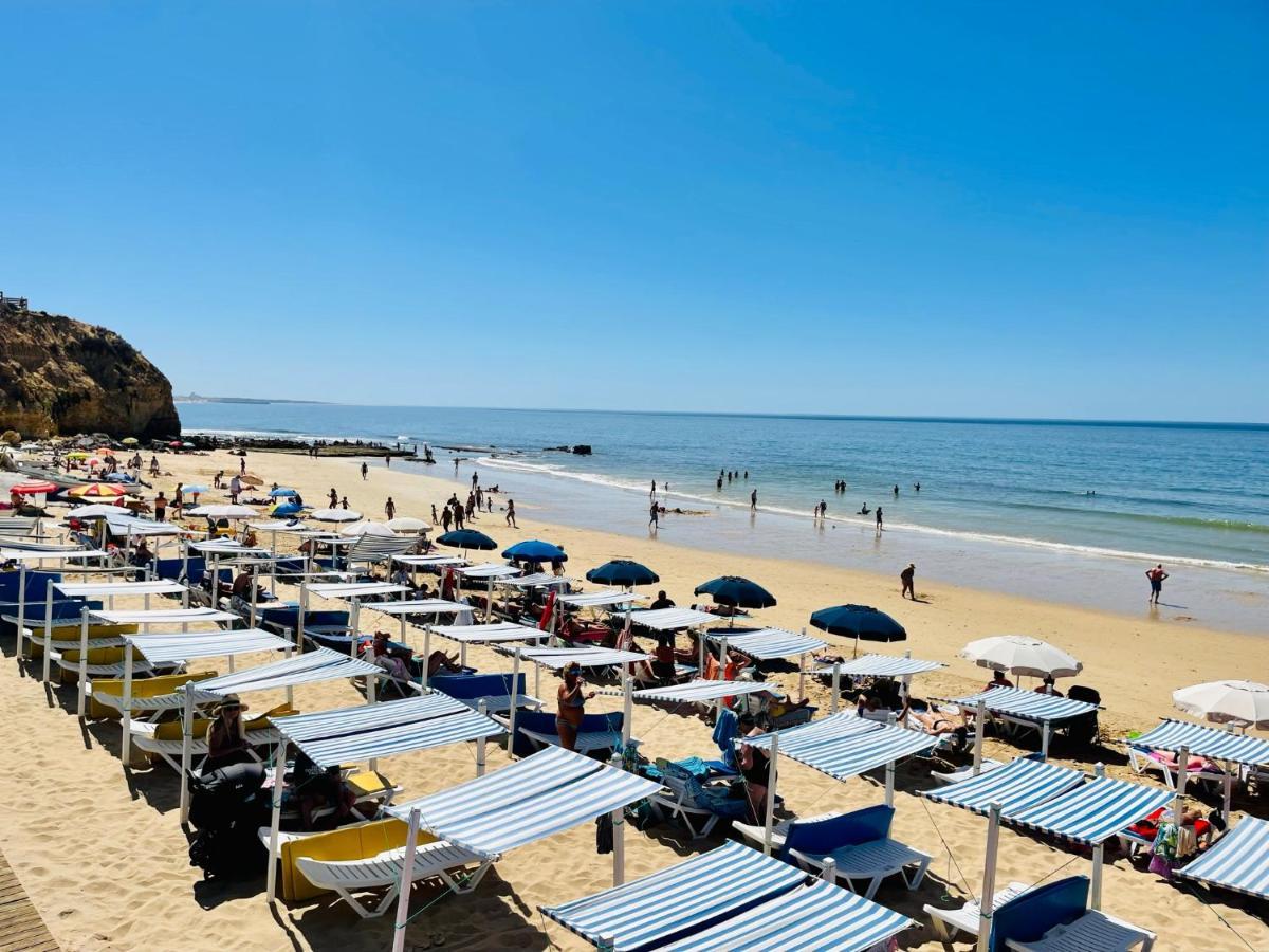 On The Beach Stunning Apartment Albufeira Olhos De Agua Exterior photo
